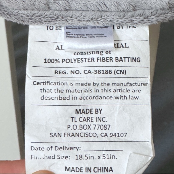 4x American Baby Company Heavenly Soft Chenille Reversible Crib Rail - Picture 2 of 2